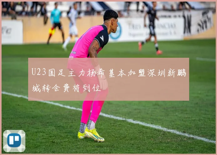 U23国足主力杨希基本加盟深圳新鹏城转会费将到位